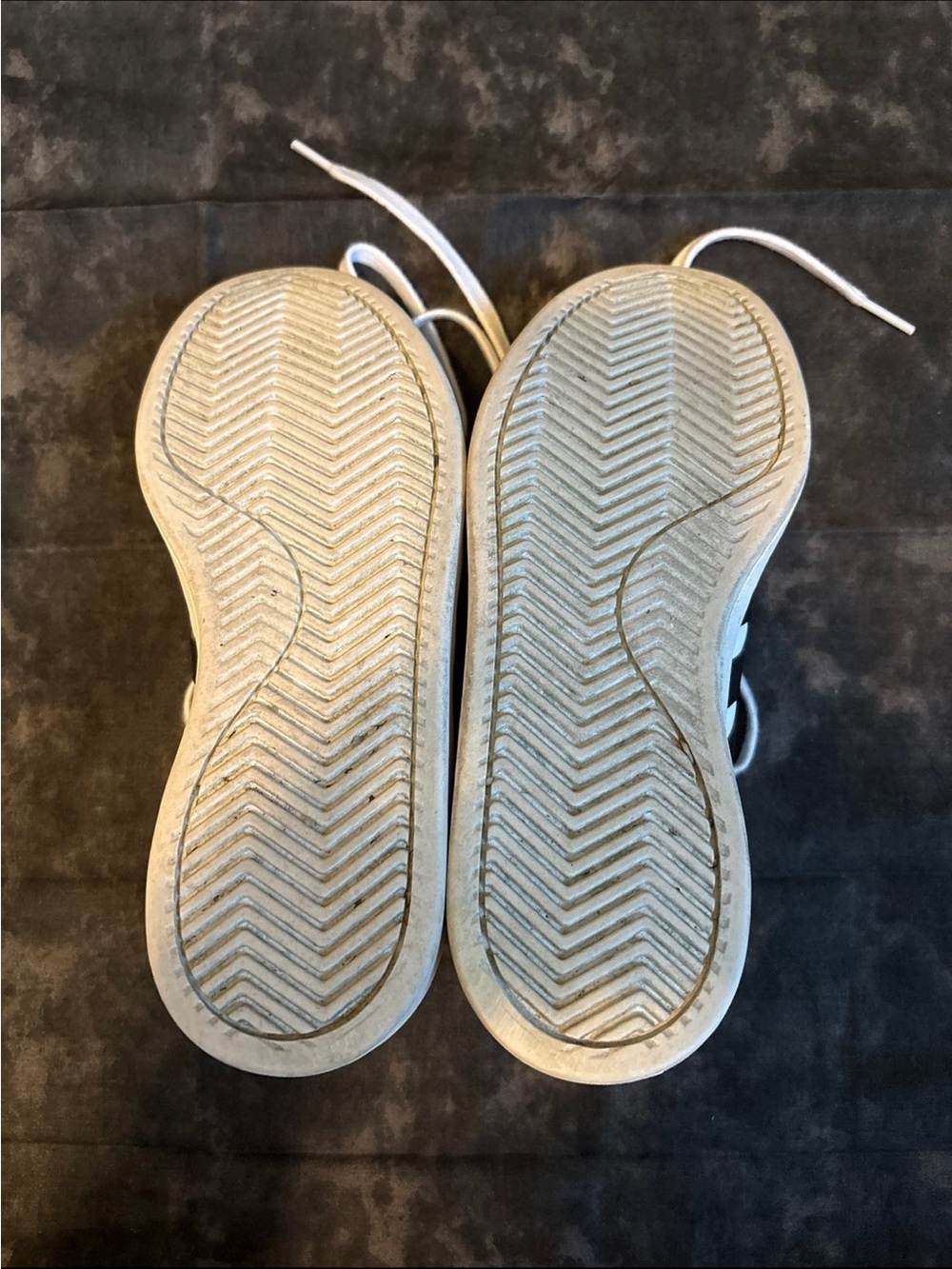 adidas White and Black Low-Top Sneakers - Picture 4 of 7